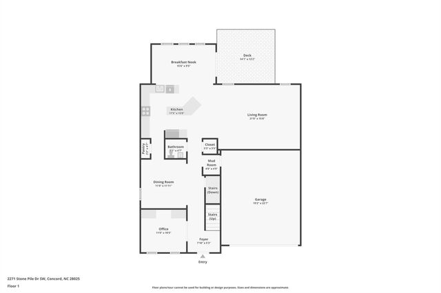 2271 Stone Pile Drive SW, Concord, NC 28025