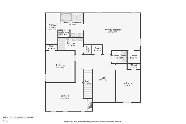 2271 Stone Pile Drive SW, Concord, NC 28025
