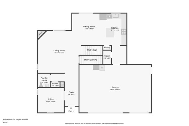 676 Lambert DRIVE, Slinger, WI 53086