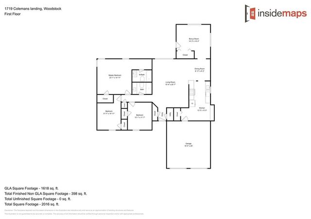 1719 Colemans Landing, Woodstock, GA 30188