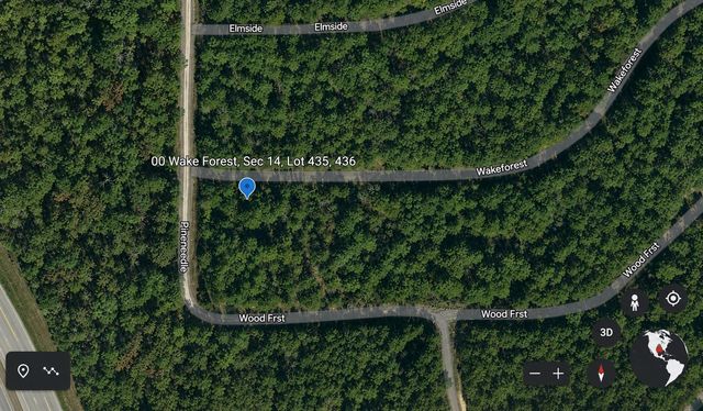 Lots 435 and 436 Wake Forest, Livingston, TX 77351