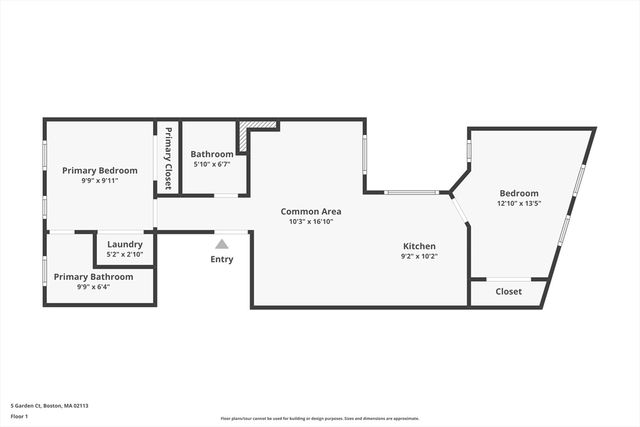 5 Garden Court St. 3, Boston, MA 02113