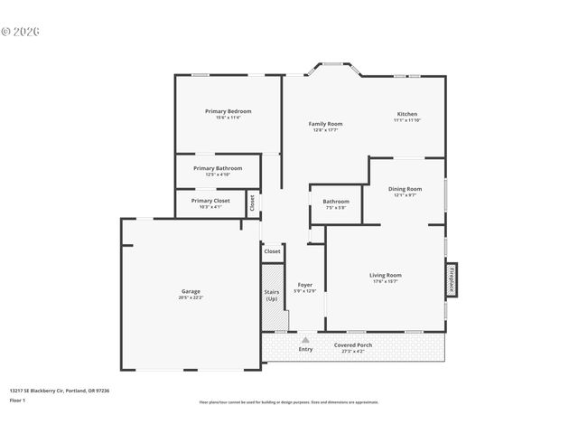 13217 Se BLACKBERRY Cir, Portland, OR 97236