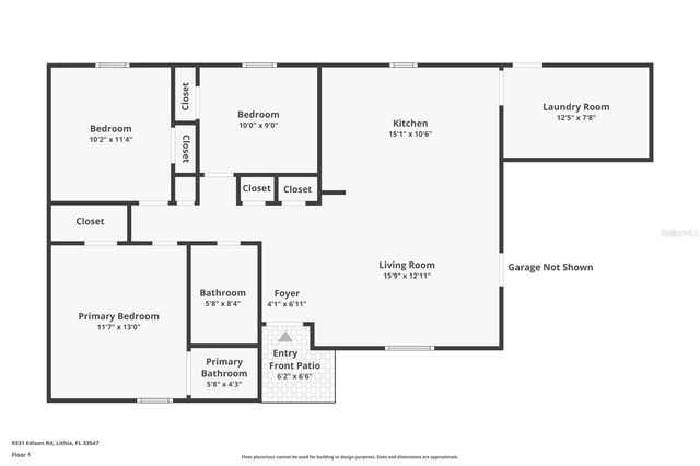 9331 EDISON ROAD, Lithia, FL 33547