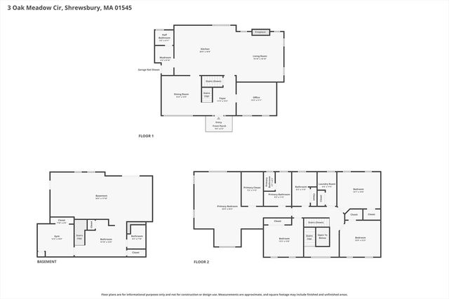 3 Oak Meadow Cir, Shrewsbury, MA 01545