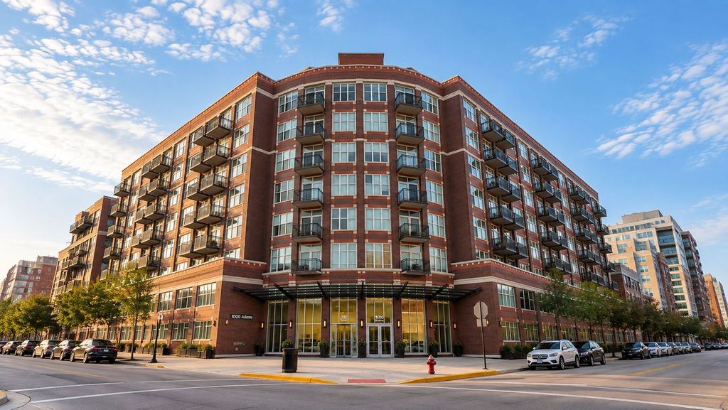 1000 W ADAMS Street 607, Chicago, IL 60607 — exterior