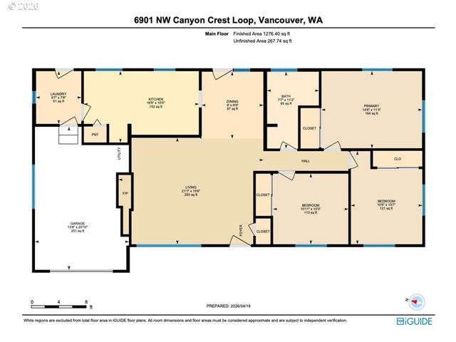 6901 Nw CANYON CREST Loop, Vancouver, WA 98665