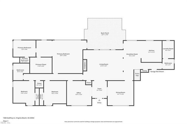 1584 Godfrey LN, Virginia Beach, VA 23454