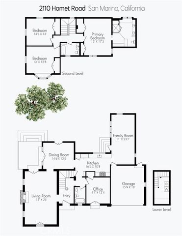 2110 Homet Road, San Marino, CA 91108