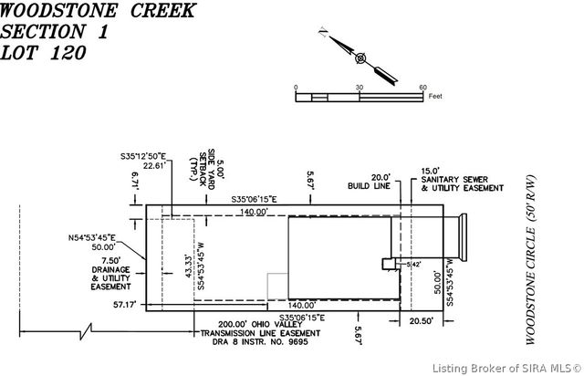 5123 Woodstone Circle LOT 120, Jeffersonville, IN 47130