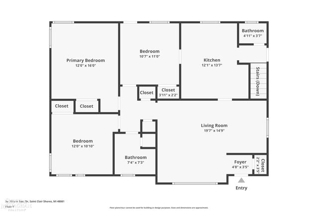 26118 San Rosa Drive, Saint Clair Shores, MI 48081