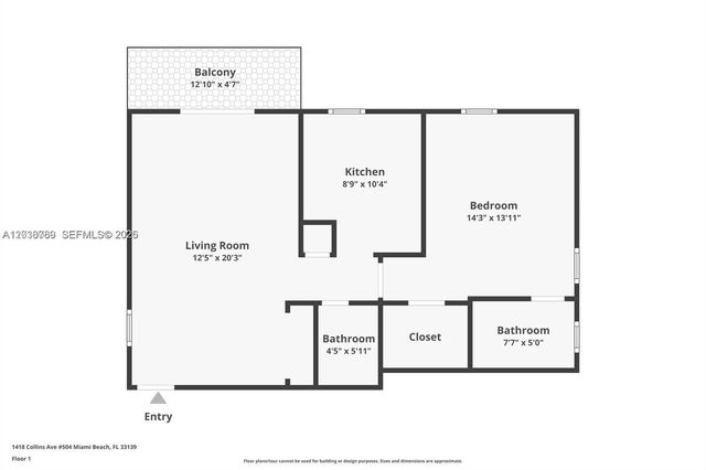 1418 Collins Avenue 504, Miami Beach, FL 33139