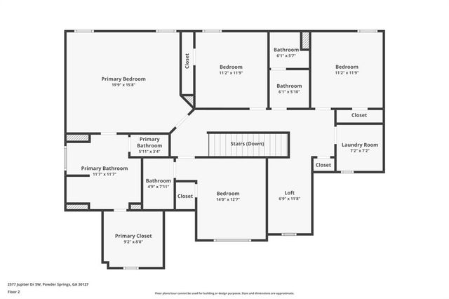 2577 Jupiter Drive SW, Powder Springs, GA 30127