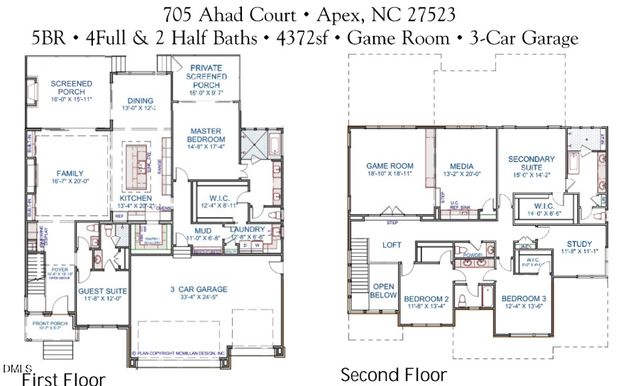 705 Ahad Court, Apex, NC 27523