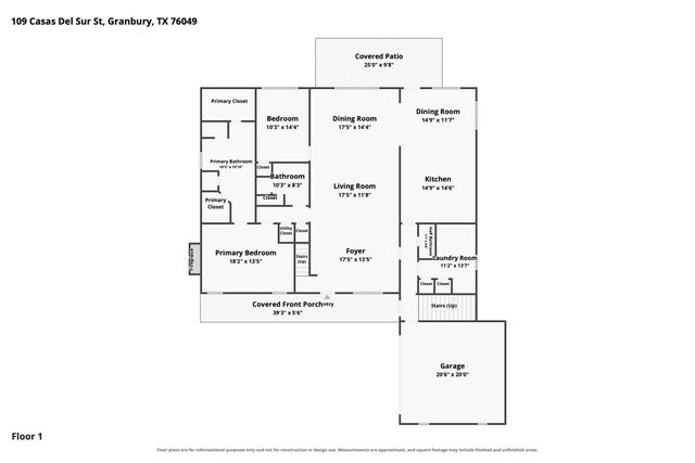 109 Casas Del Sur Street, Granbury, TX 76049