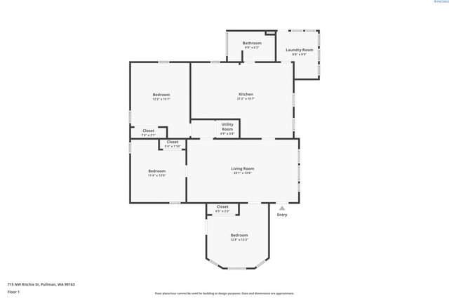 715 NW Ritchie, Pullman, WA 99163