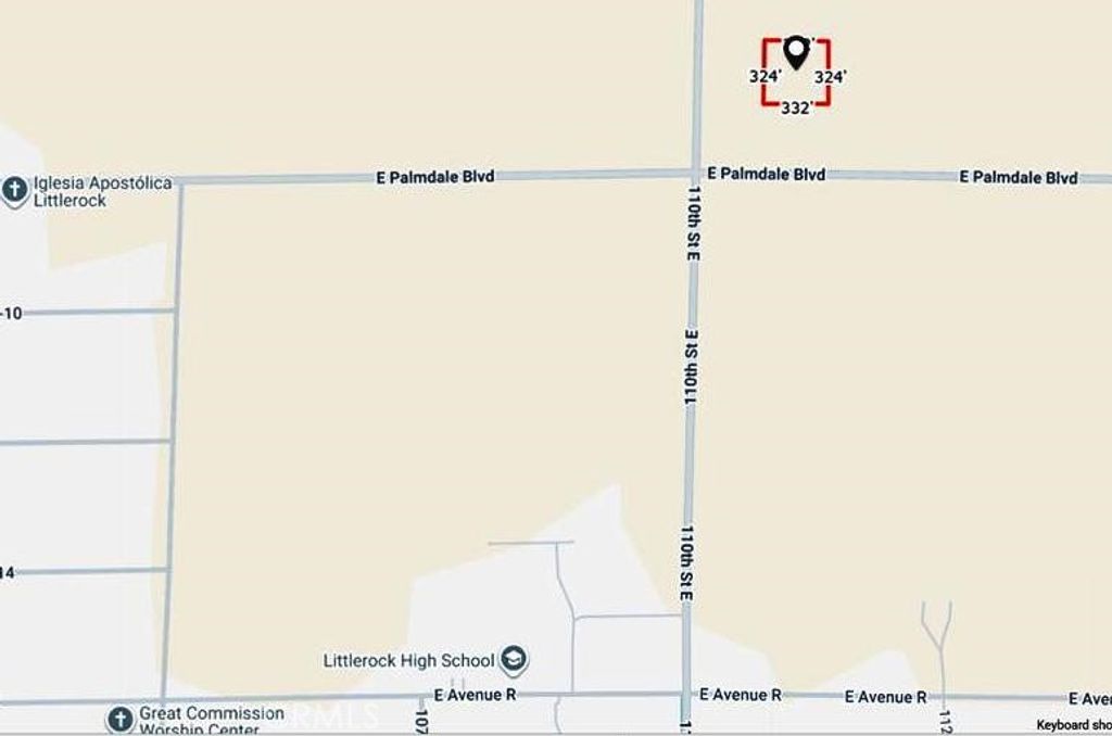 Image 3 of property listing at 12 Palmdale & 110th - APN 3049-010-012, Sun Village, CA 93543