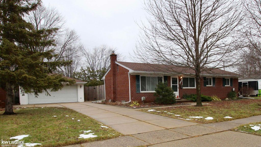 36344 Nitchun Street, Clinton Twp, MI 48035