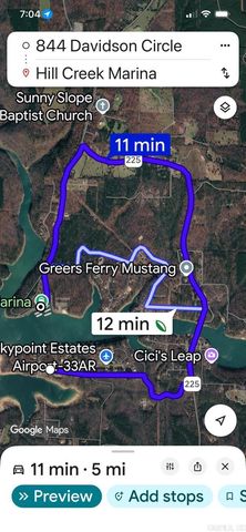844 Davidson Circle, Greers Ferry, AR 72067