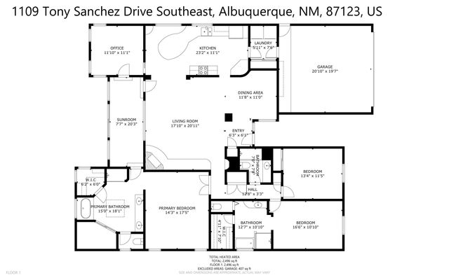 1109 Tony Sanchez Drive SE, Albuquerque, NM 87123
