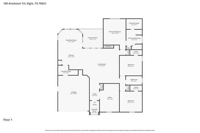 100 Antietam TRL, Elgin, TX 78621