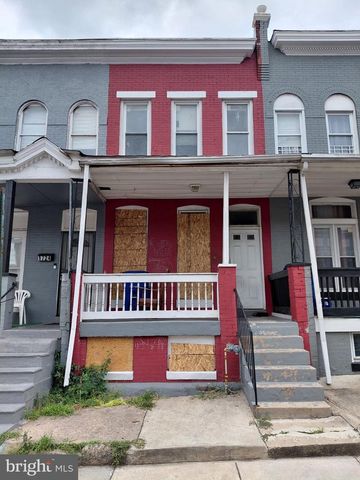 1726 APPLETON ST, Baltimore, MD 21217