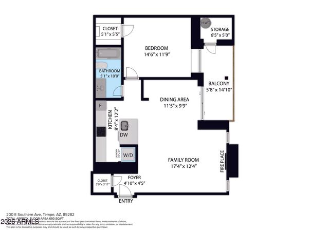 200 E SOUTHERN Avenue E 303, Tempe, AZ 85282