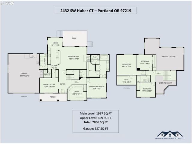 2432 Sw HUBER Ct, Portland, OR 97219