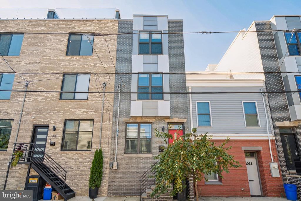 2036 REED ST, PHILADELPHIA, PA 19146 — exterior