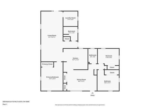 5059 Robinson Vail Road, Franklin Twp, OH 45005