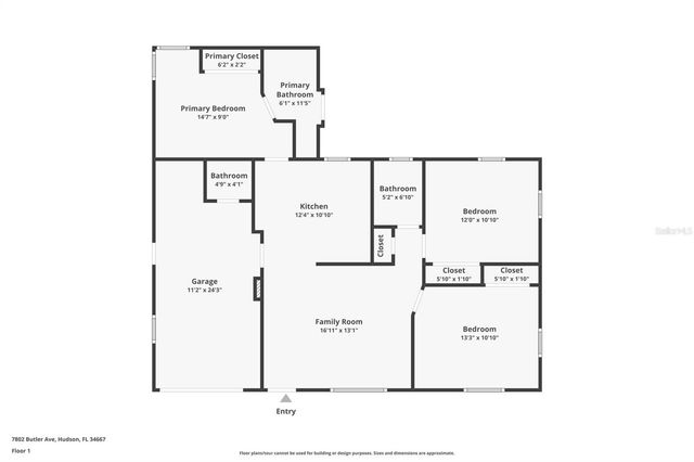 7802 BUTLER AVENUE, Hudson, FL 34667