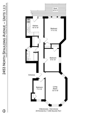 2453 N Spaulding Avenue 3, Chicago, IL 60647