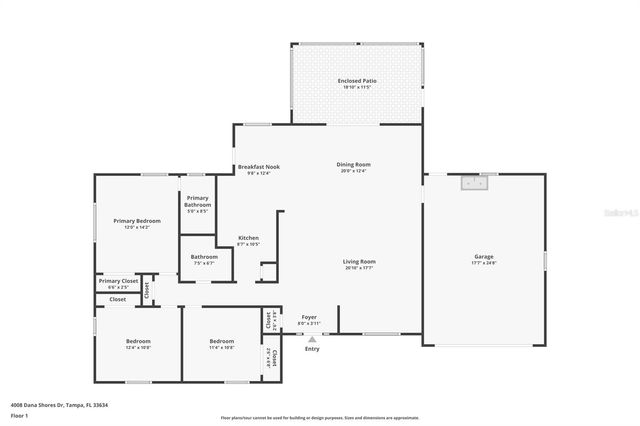 4008 DANA SHORES DRIVE, Tampa, FL 33634