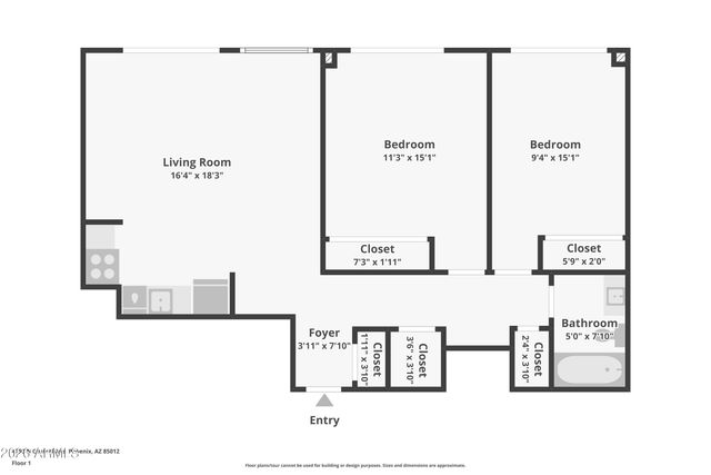 4750 N CENTRAL Avenue 1K, Phoenix, AZ 85012