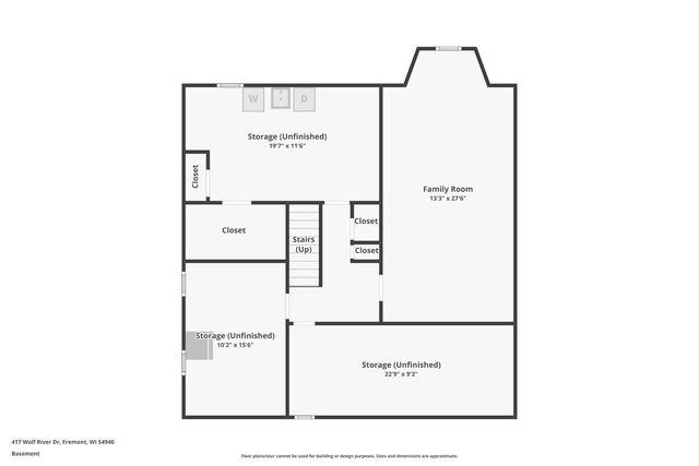 417 WOLF RIVER DRIVE, Fremont, WI 54940