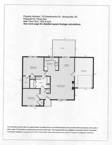 119 Sweet Martha Drive, Mooresville, NC 28115