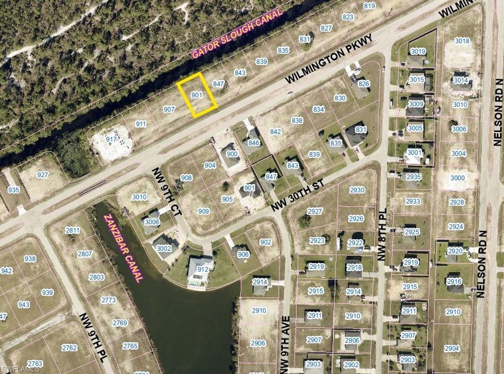 901 Wilmington PKWY, CAPE CORAL, FL 33993 — exterior