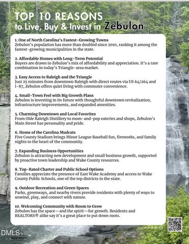 739 Ridge Cliff Lane, Zebulon, NC 27597