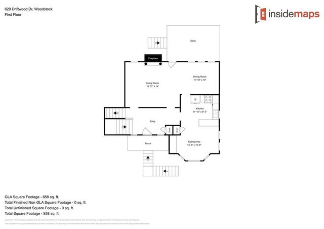 629 Driftwood Drive, Woodstock, GA 30189