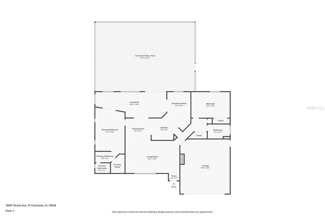 18097 BRAZIL AVENUE, Port Charlotte, FL 33948