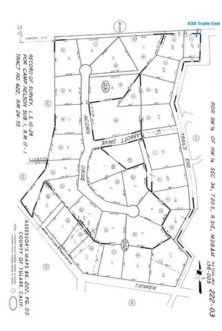 639 Trails End, Camp Nelson, CA 93265