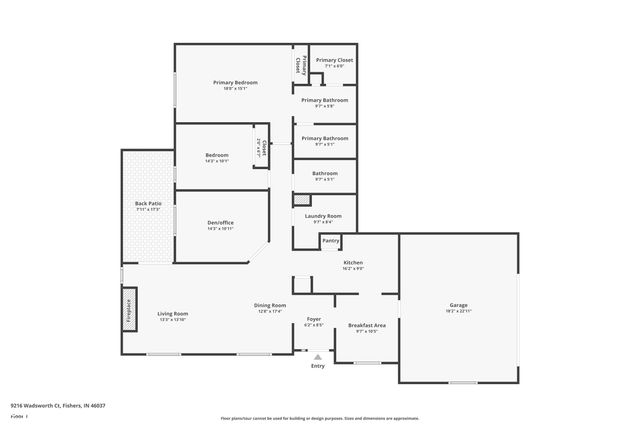 9216 Wadsworth Court, Fishers, IN 46037