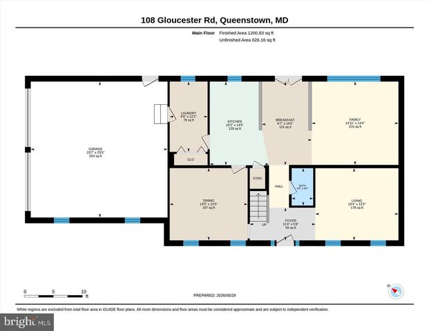 108 GLOUCESTER RD, Queenstown, MD 21658
