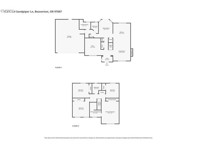 15310 Sw SANDPIPER Ln, Beaverton, OR 97007