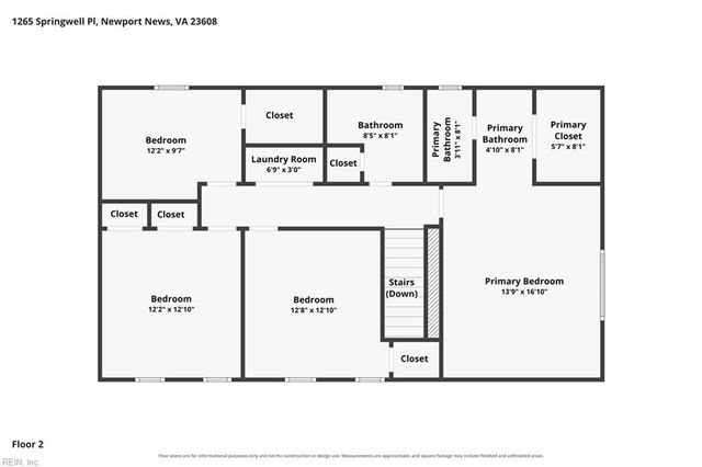1265 Springwell PL, Newport News, VA 23608