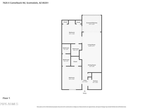 7625 E CAMELBACK Road 236B, Scottsdale, AZ 85251