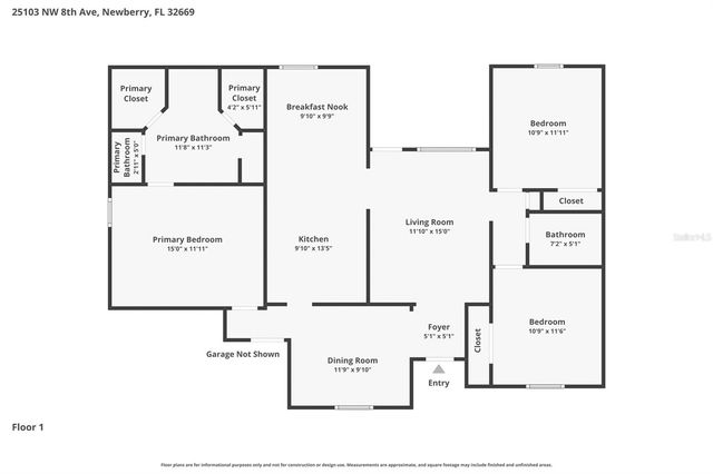 25103 NW 8TH AVENUE, Newberry, FL 32669