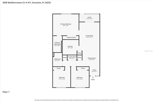 3958 MEDITERRANEA CIRCLE 411, Sarasota, FL 34233