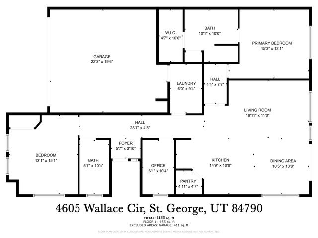 4605 S WALLACE CIR, St. George, UT 84790