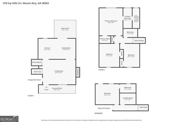 910 Ivy Hills Circle, Mount Airy, GA 30563